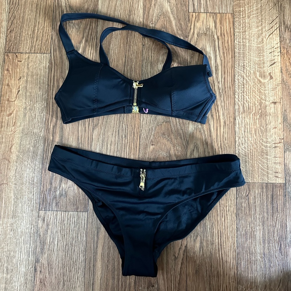 L’Agent by Agent Provocateur Bathing Suit | small top and medium bottom